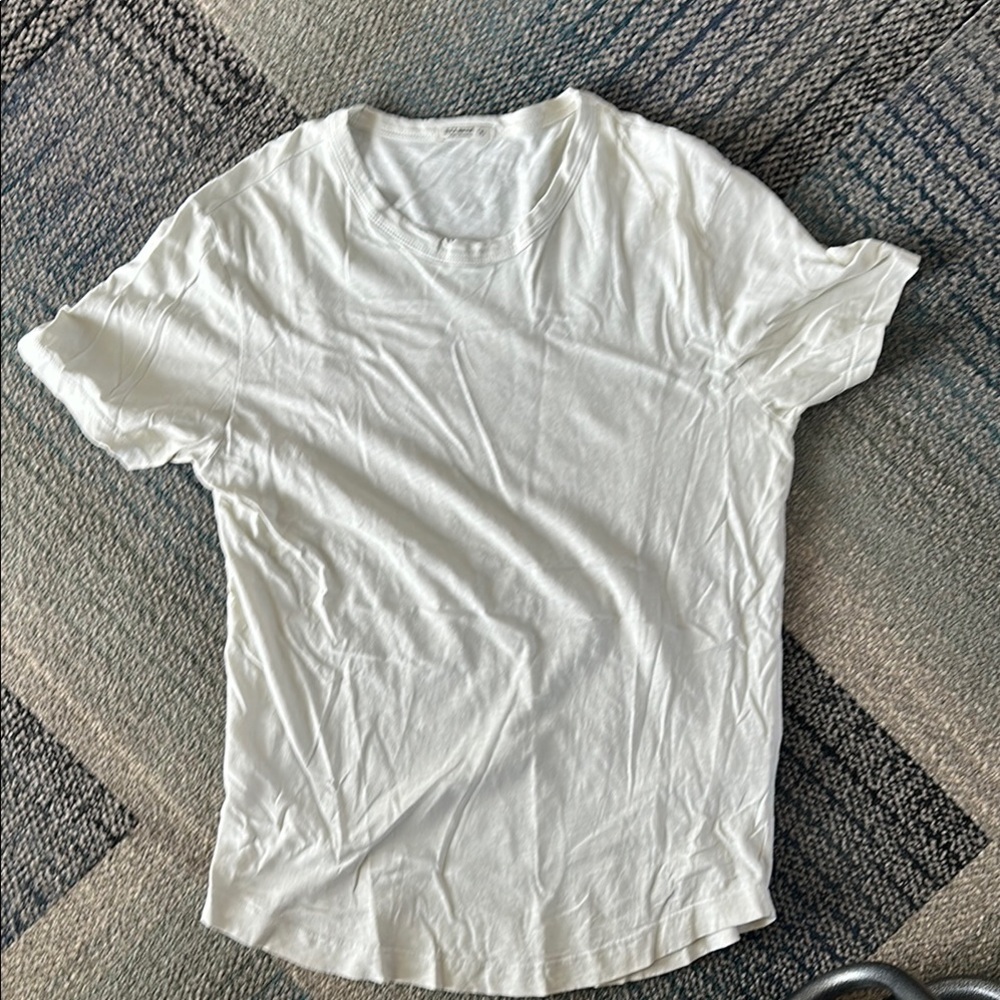 Buck mason curved hem t shirt